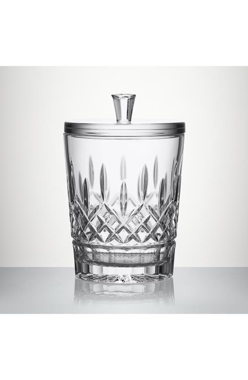 Waterford Lismore Lidded Crystal-glass Biscuit Barrel 19cm In No Color