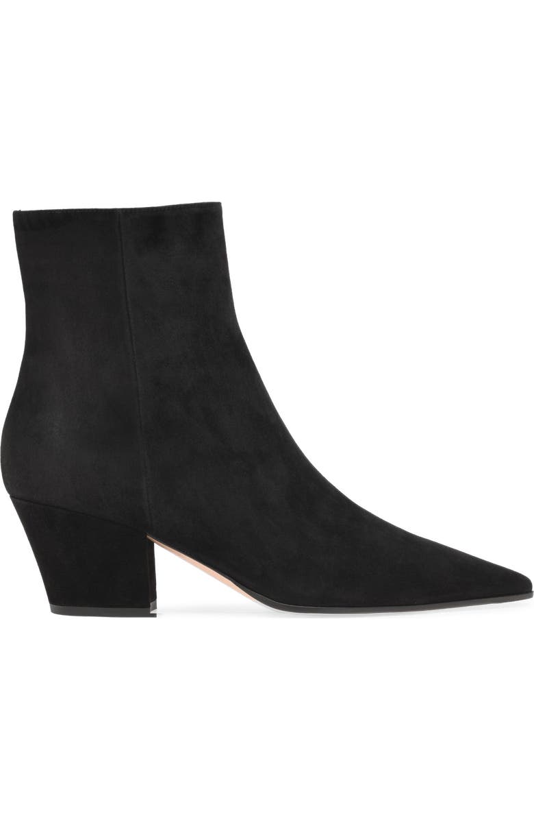 Gianvito Rossi Keinna Bootie 55 Booties, Main, color, Black Suede