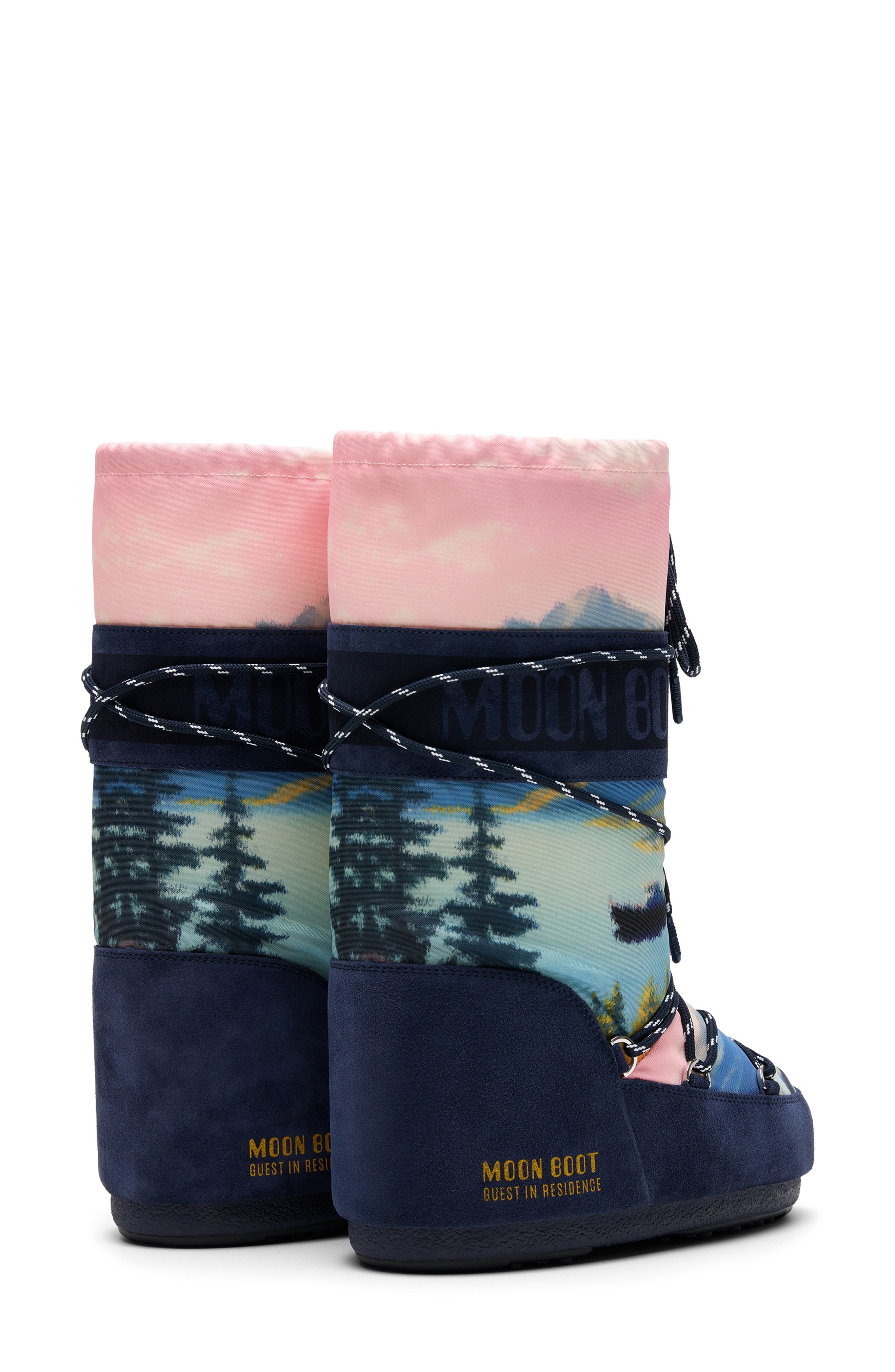 x Guest In Residence Icon High Postcard Boot, Alternate, color, MIDNIGHT
