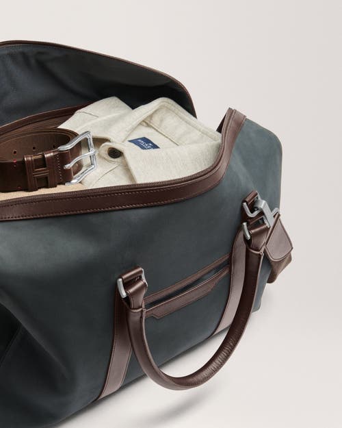 Carl Friedrik Compact Duffle Bag In Navy/hackett