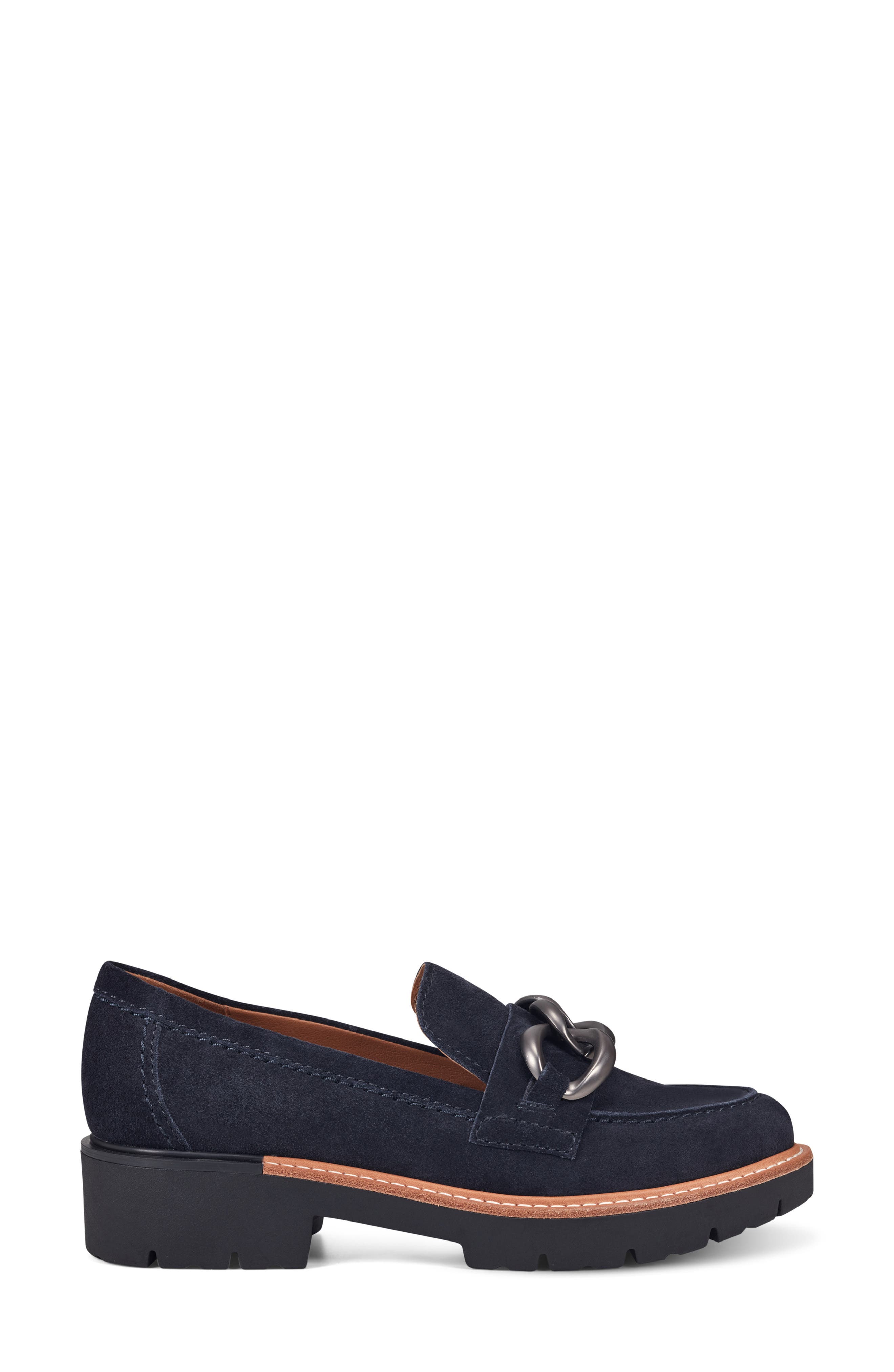 Earth<sup>®</sup> Zalor Moc Toe Loafer, Alternate, color, Blue