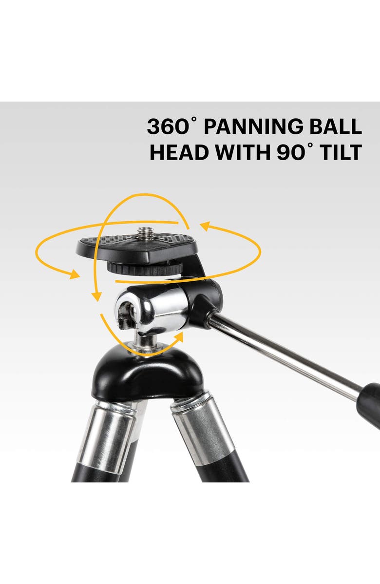 Kodak PhotoGear 42-inch Camera Tripod, Alternate, color, Silver