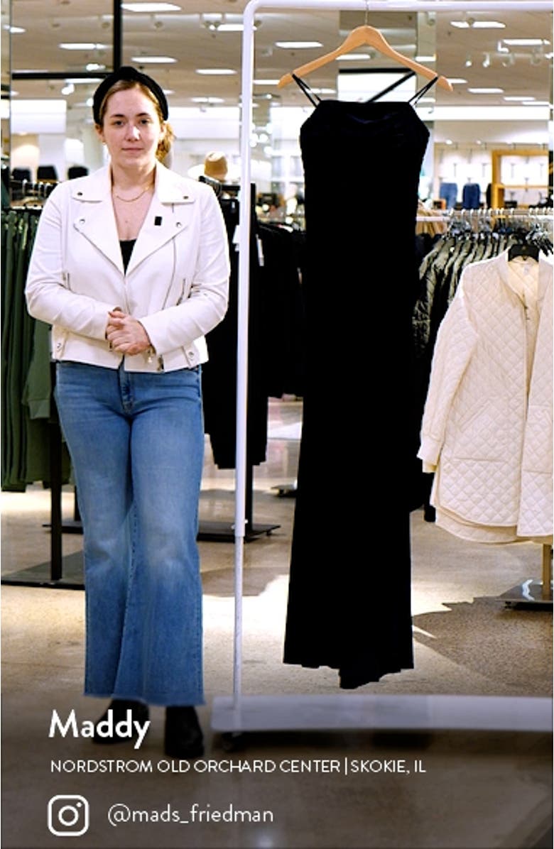 Bustier Velvet Gown, sales video thumbnail