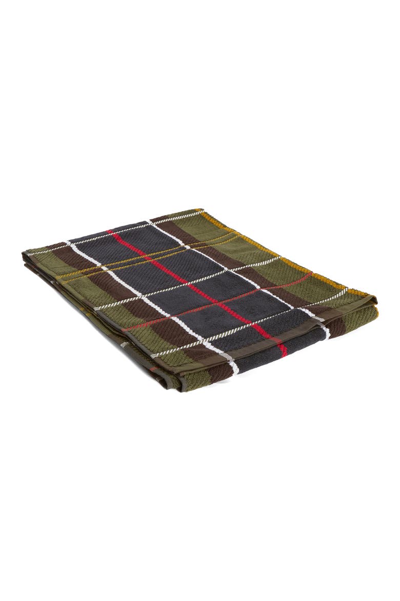 Tartan Beach Towel, Alternate, color, CLASSIC TARTAN