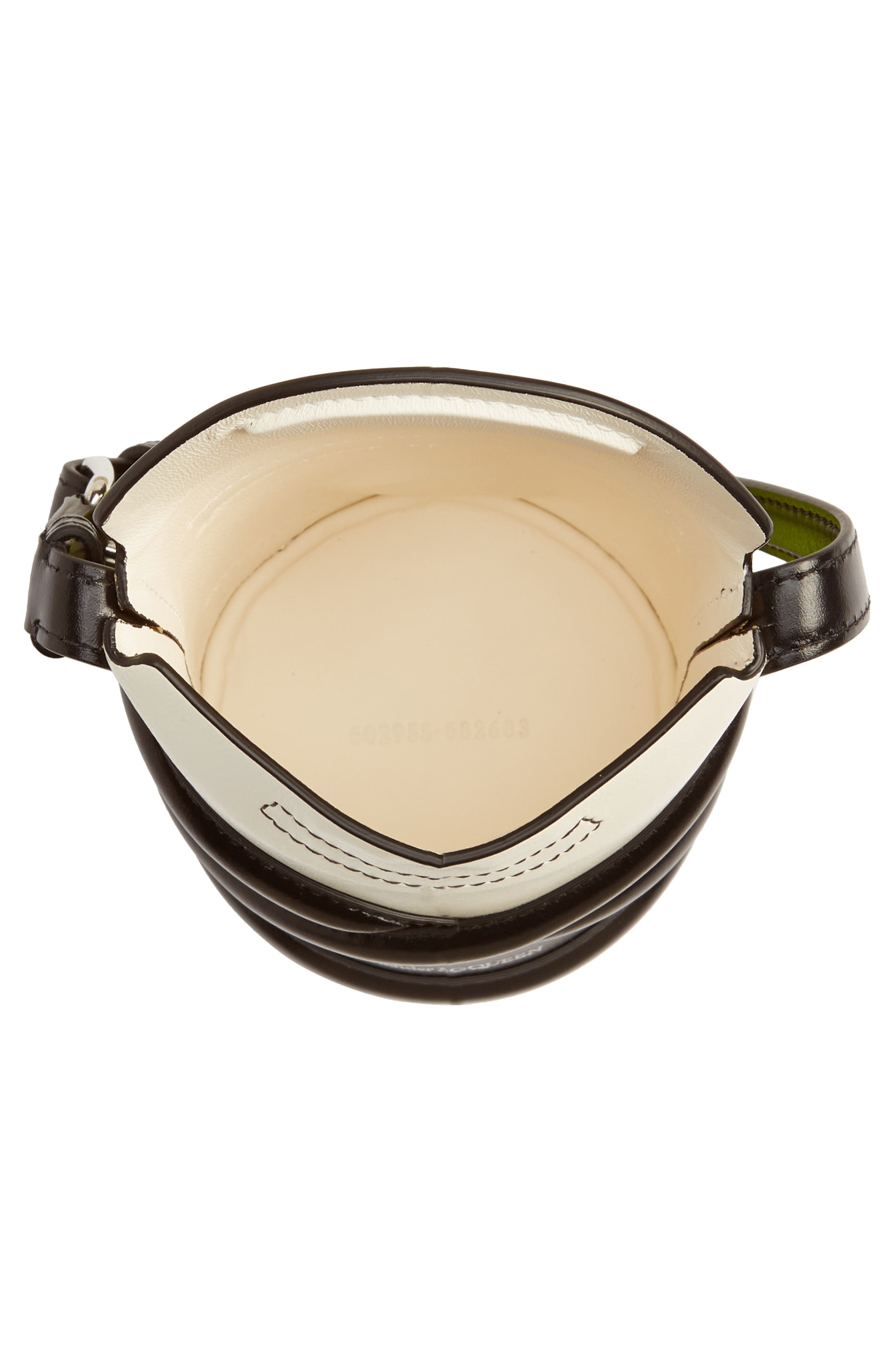 McQueen Mini The Curve Colorblock Leather Crossbody Bag, Alternate, color, 