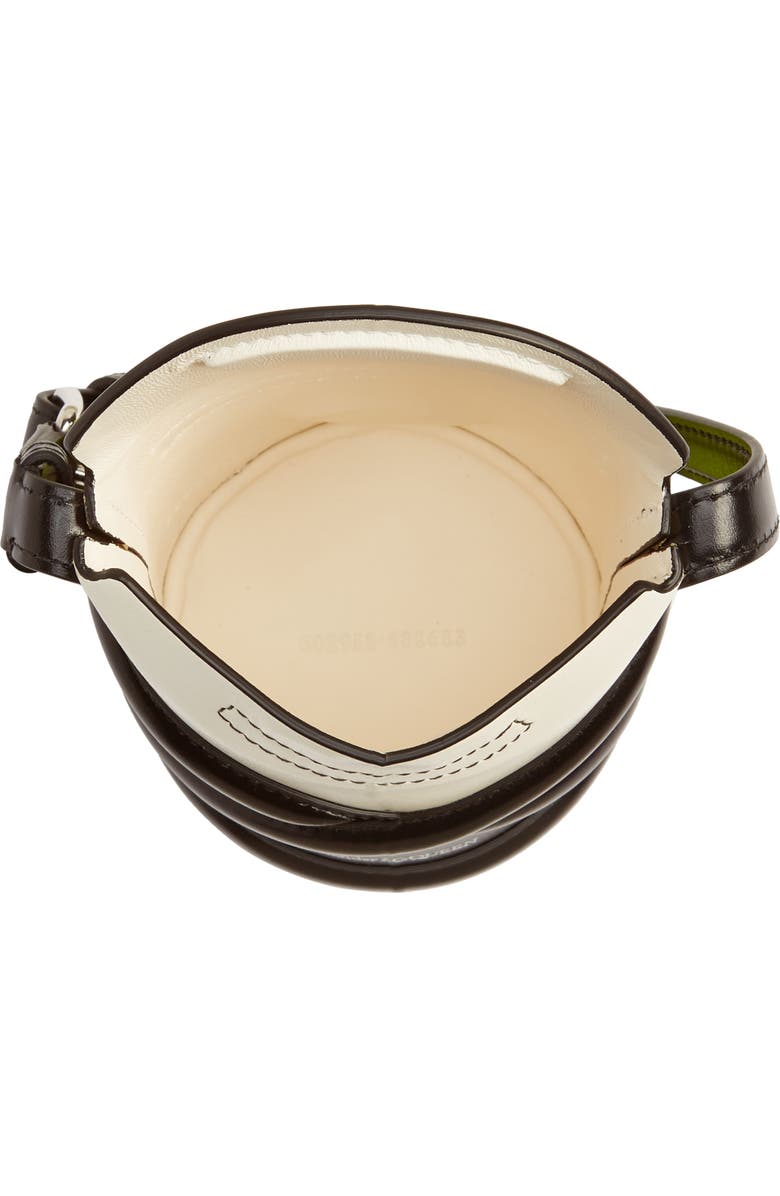 McQueen Mini The Curve Colorblock Leather Crossbody Bag, Alternate, color,