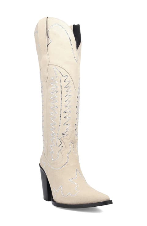 Double Take Over the Knee Western Boot (Women)