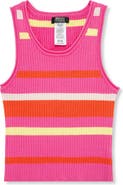 Truce Kids' Stripe Rib Tank