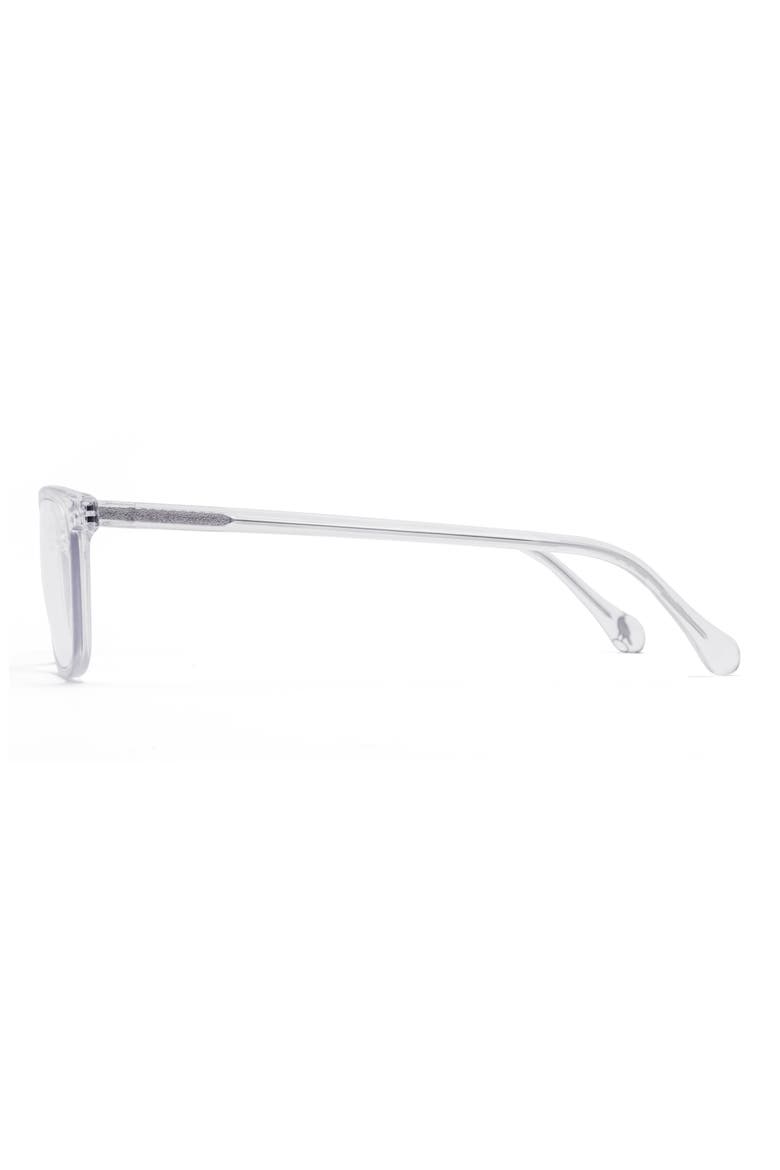 Faraday 53mm Rectangle Blue Light Blocking Glasses, Alternate, color, PANORAMA/ CLEAR