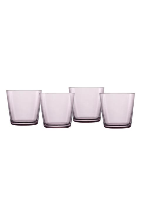 Together Set of 4 Tritan Crystal Double Old Fashioned Glasses