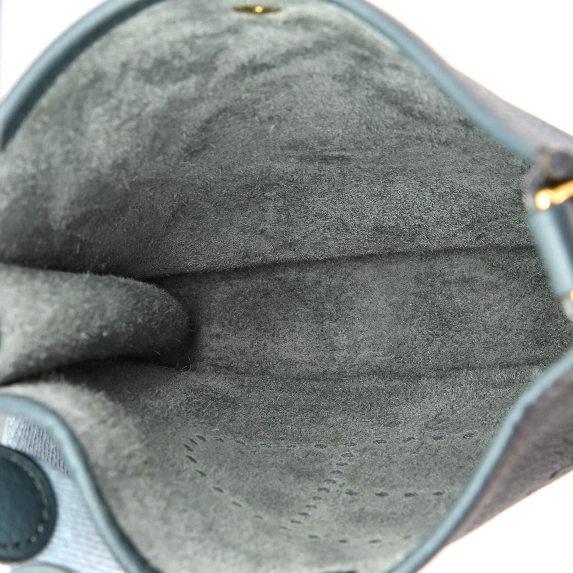 Pre-Owned Hermes Evelyne Bag Gen III Clemence TPM, Alternate, color, Bleu Orage