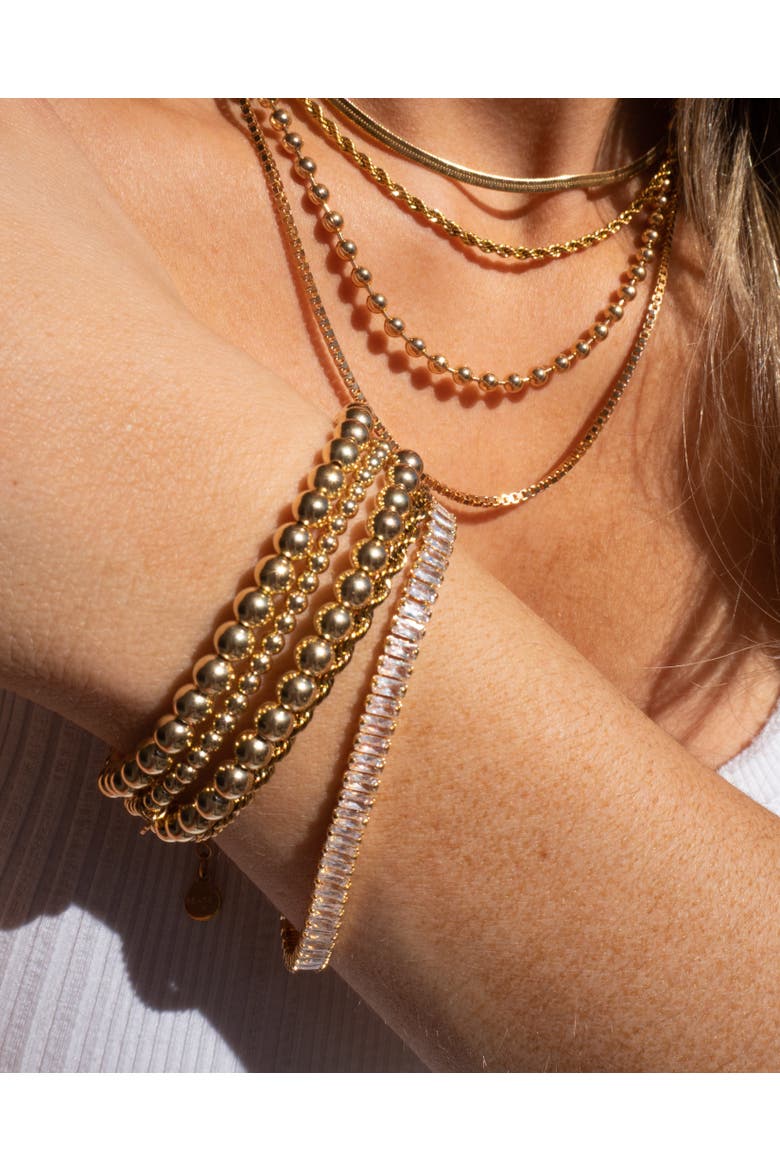 Bellini Bracelet, Alternate, color, Gold