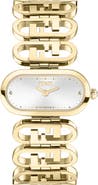 Fendi O'Lock Diamond Bracelet Watch, 28.3mm x 14.8mm