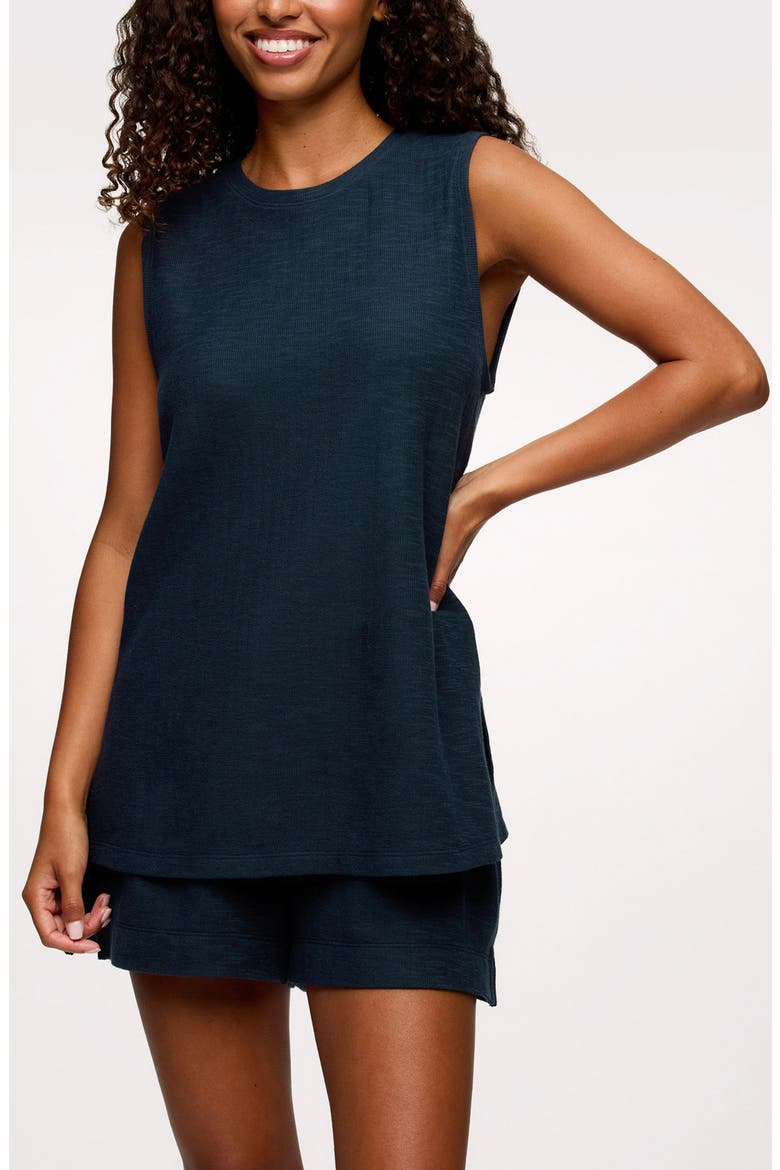 Resort Tank & Shorts Set, Alternate, color, DARK NAVY