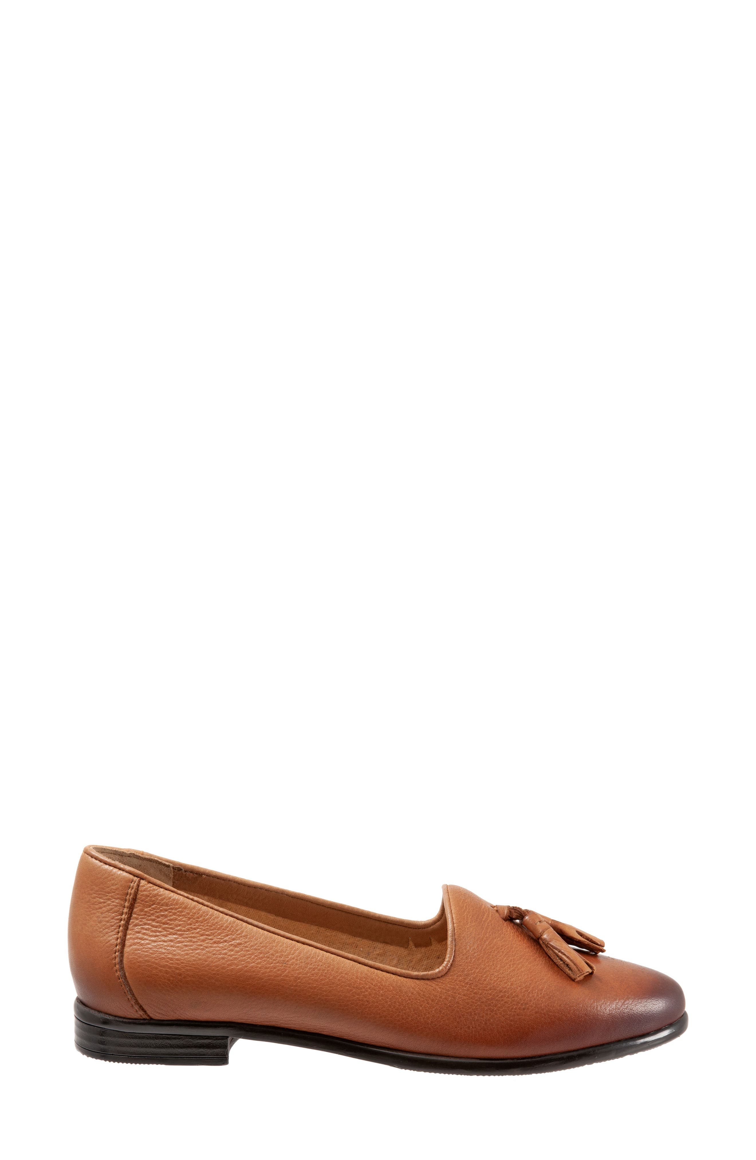 Liz Tassel Loafer, Alternate, color, LUGGAGE