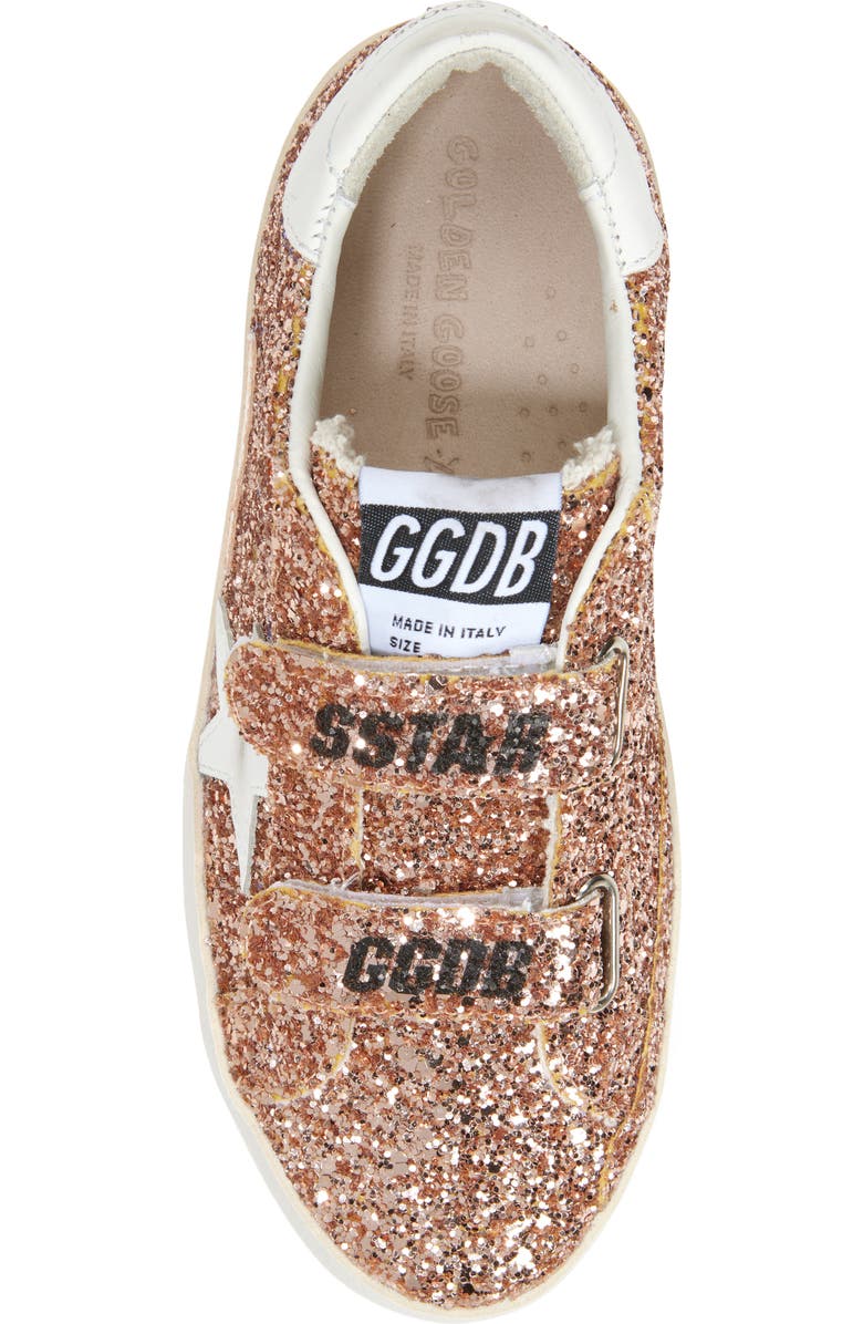 Golden Goose Kids' Old School Glitter Sneaker, Alternate, color,