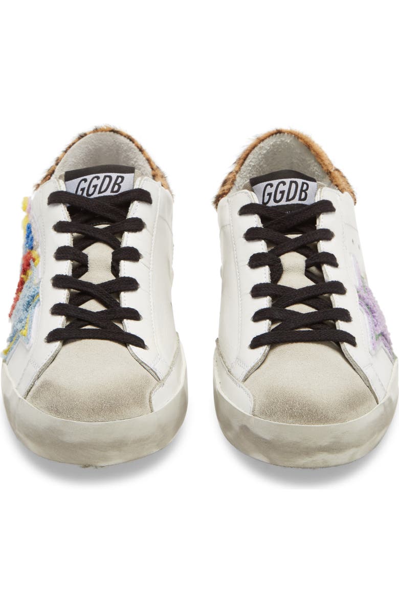 Golden Goose Superstar Genuine Calf Hair Sneaker, Alternate, color,