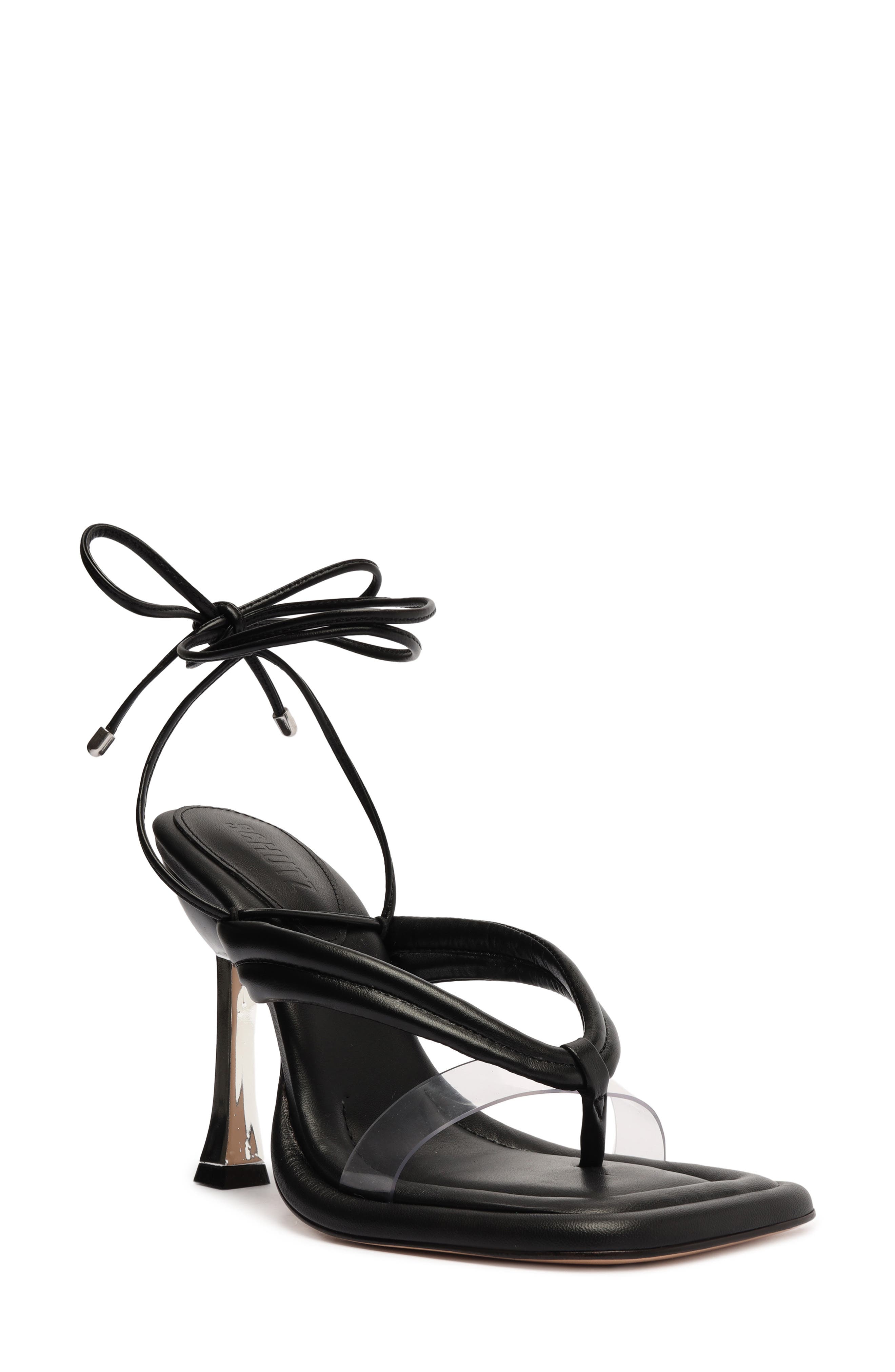 Schutz Meghan Ankle Tie Sandal, Main, color, 