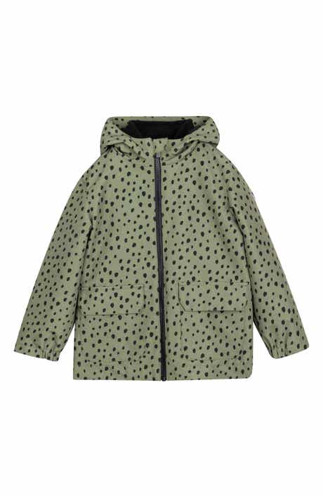 Kids' Lichen Dalmatian 3-in-1 Water Repellent Hooded Coat