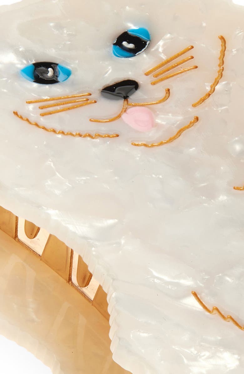 Solar Eclipse Persian Cat Claw Clip, Alternate, color, 