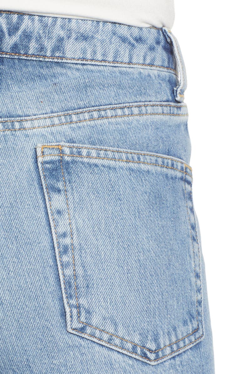 Topshop Autumn High Waist Mom Jeans, Alternate, color,