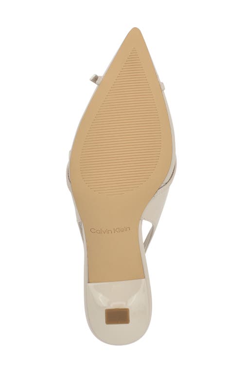 Calvin Klein Tulissa 2 Pointed Toe Slingback Pump In Multi