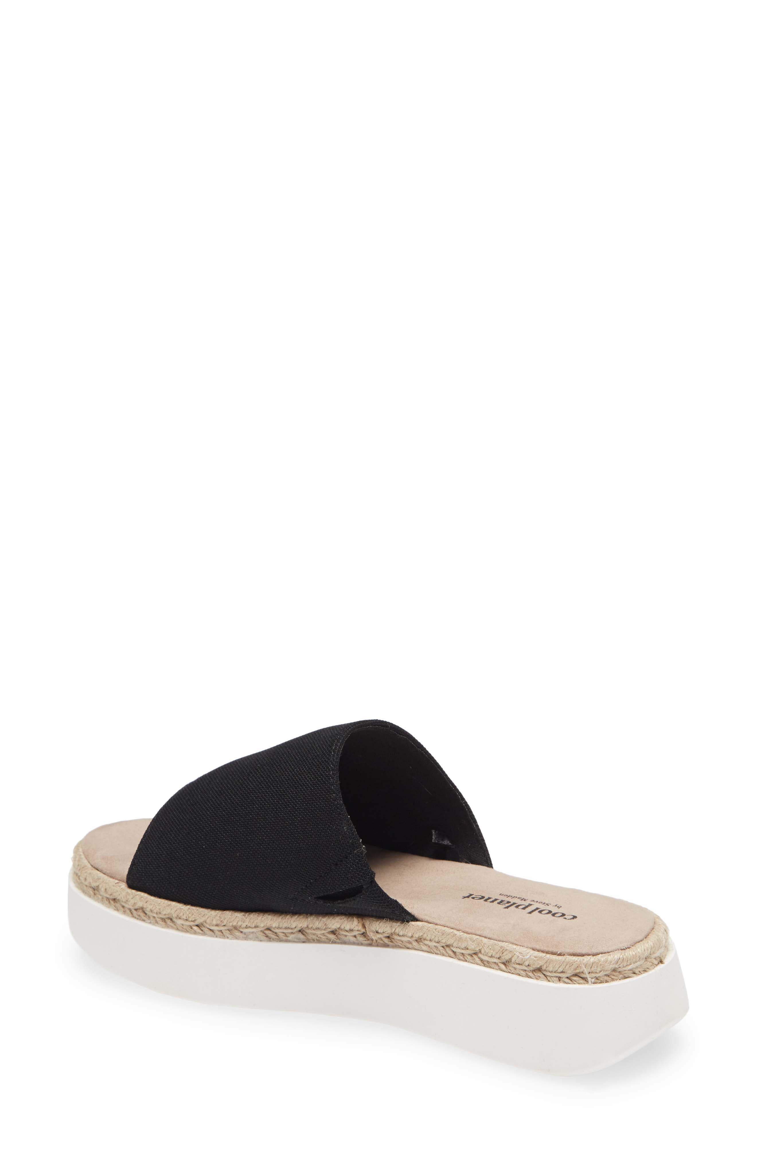  Cool Planet by Steve Madden Juniper Platform Slide Sandal, Alternate, color, 