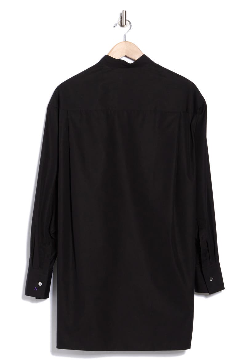 Boltera Cotton Button-Up Shirt, Alternate, color, BLACK
