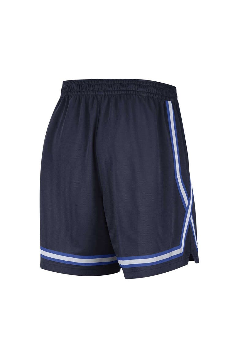 Women's Nike Navy Dallas Mavericks Sideline Fly Crossover Performance Shorts, Alternate, color, Navy