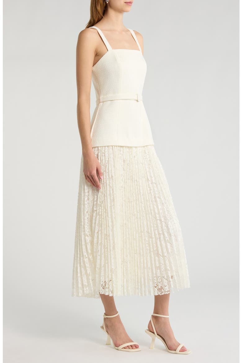 Caitlin Sleeveless Dress, Alternate, color, IVORY