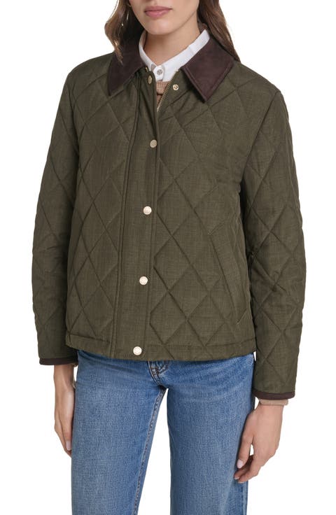 Crosshatch Quilted Jacket