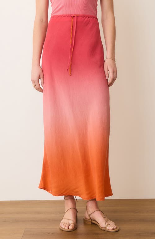 MARINE LAYER MARINE LAYER GABRIELLA DRAWSTRING MAXI SKIRT