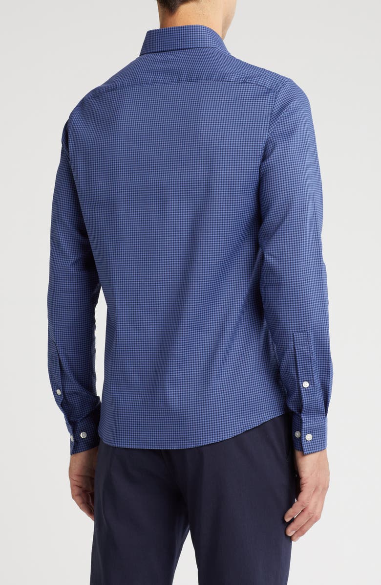 Michael Kors Air Soft Button-Up Shirt, Alternate, color, True Navy