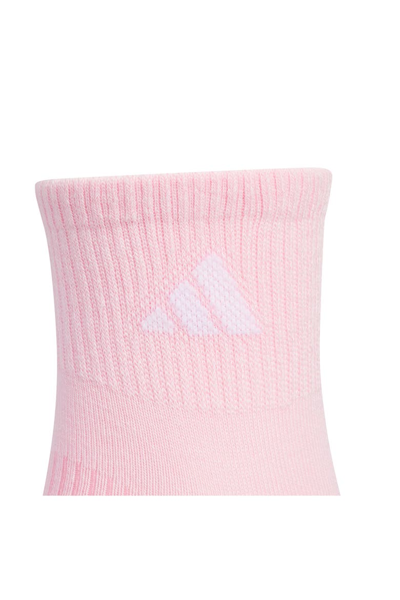 Superlite 3.0 6-Pack Quarter Socks, Alternate, color, CLEAR PINK/ MAROON/ TURBO PINK