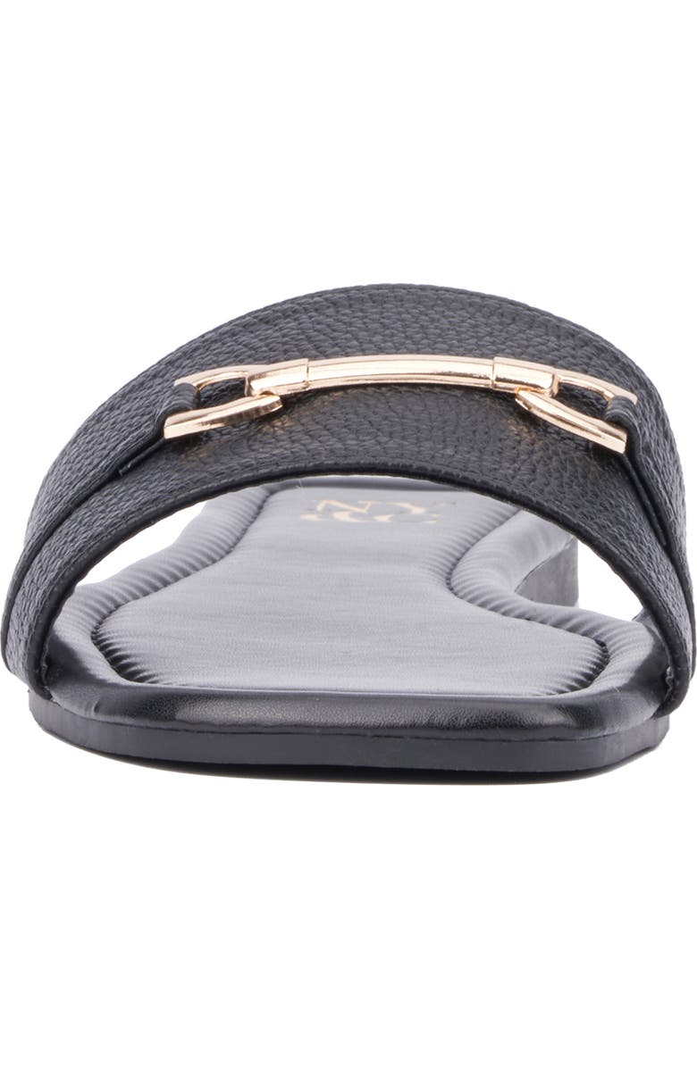 NEW YORK AND COMPANY Naia Slide Sandal, Alternate, color,
