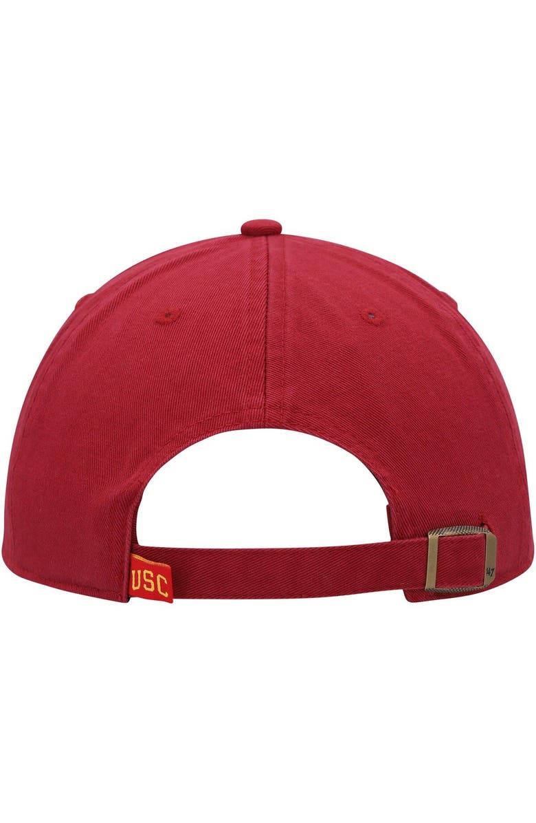 '47 Men's '47 Cardinal USC Trojans Archie Script Clean Up Adjustable Hat, Alternate, color, 