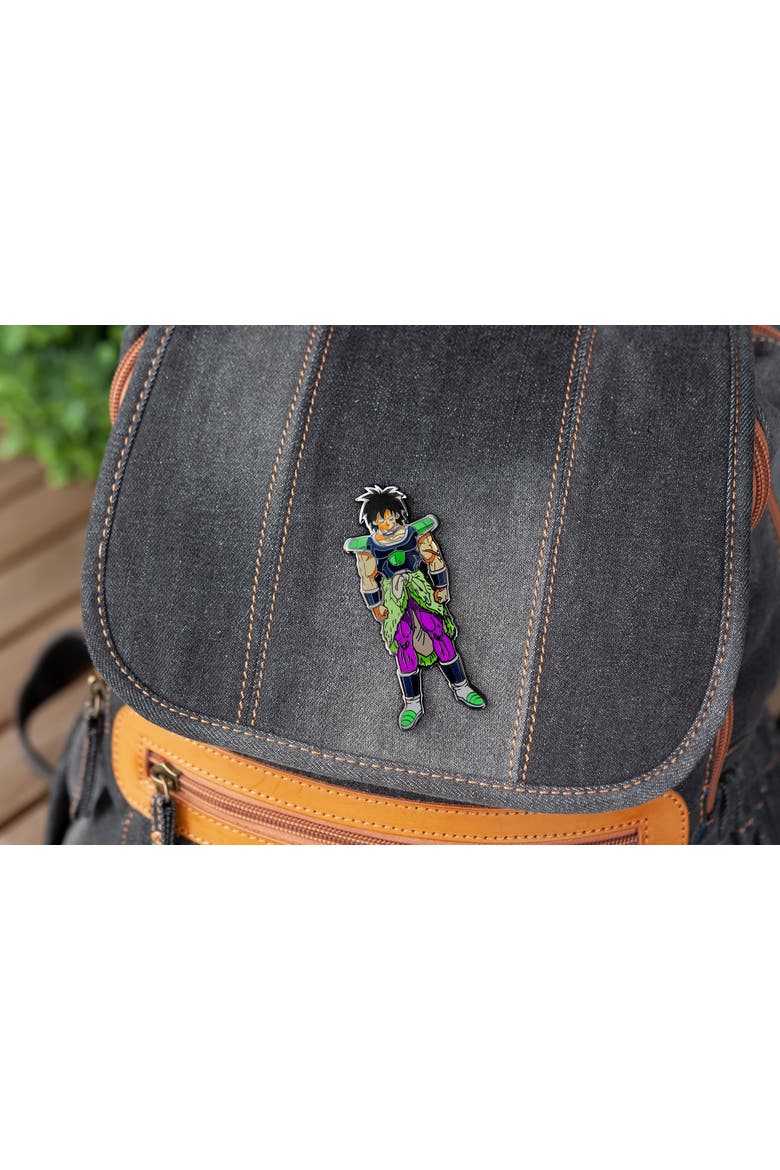 Dragon Ball Super 3-Inch Collectible Enamel FiGPiN - Broly #217 Toynk Exclusive, Alternate, color, Green