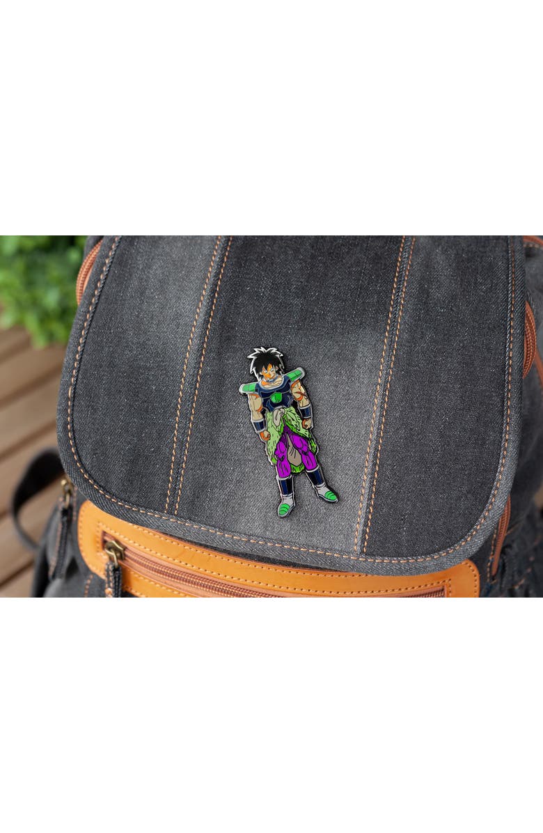 Toynk Dragon Ball Super 3-Inch Collectible Enamel FiGPiN - Broly #217 Toynk Exclusive, Alternate, color, Green