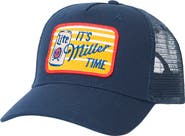 Junk Food It's Miller Time Trucker Cap