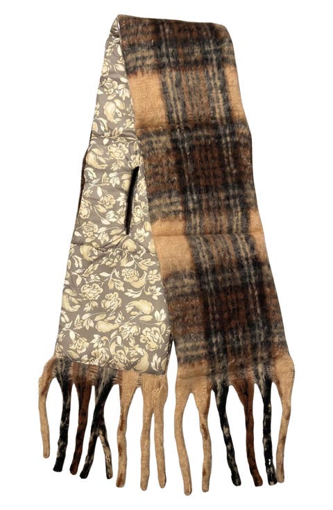 Reversible Quilted Pull Through Scarf