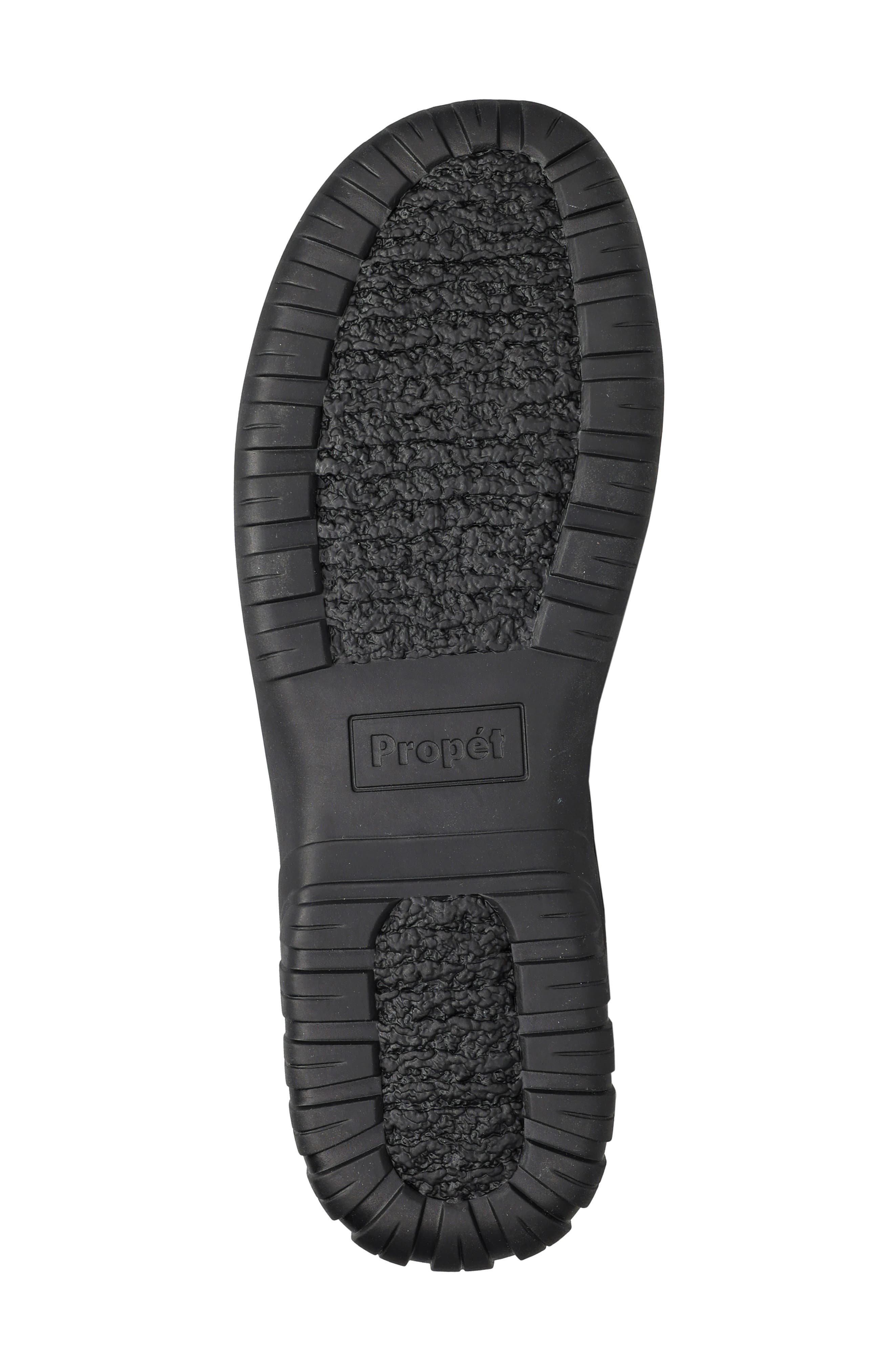 Devon Leather Bootie, Alternate, color, BLACK