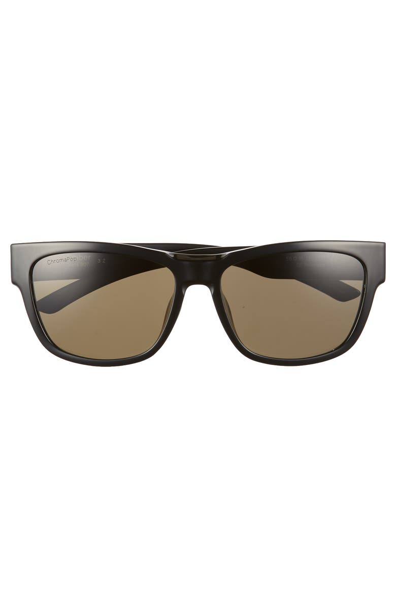 Smith Ember 56mm ChromaPop<sup>™</sup> Polarized Square Sunglasses, Alternate, color, 