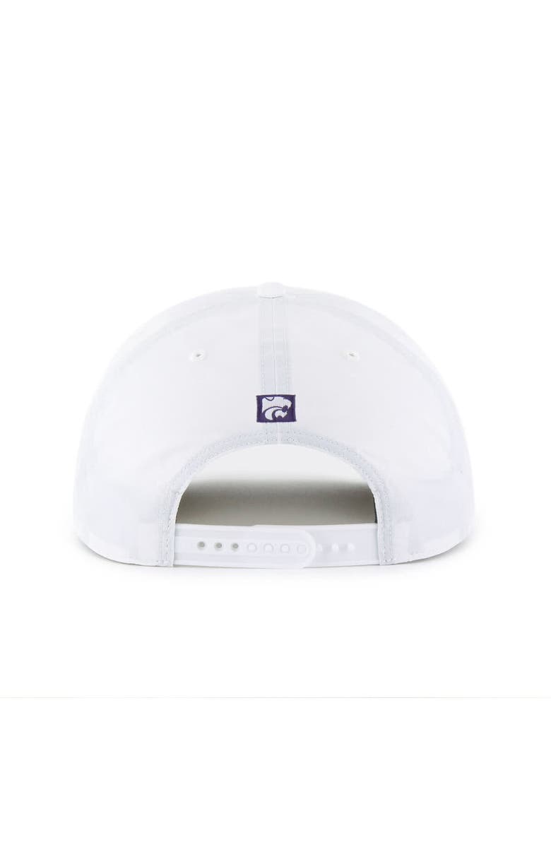 '47 Men's '47  White Kansas State Wildcats Fairway Hitch Adjustable Hat, Alternate, color, White