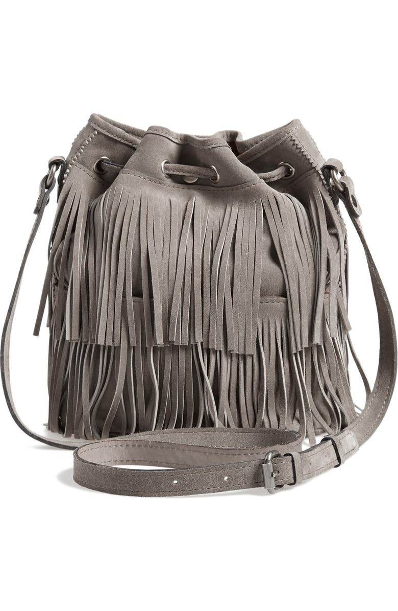Patricia Nash 'Bronte' Fringe Bucket Bag, Alternate, color,
