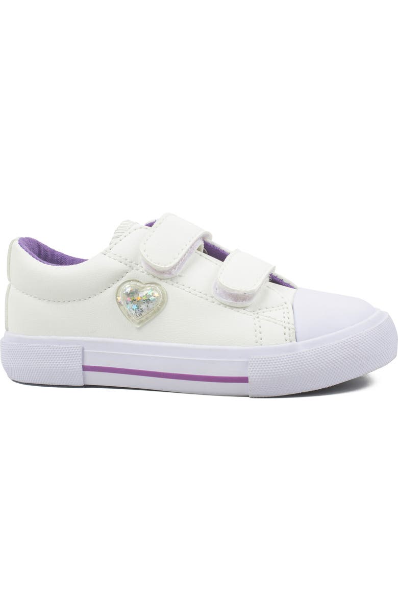 Emma New York Kids' Heart Low Top Sneaker, Main, color, Lavender Heart