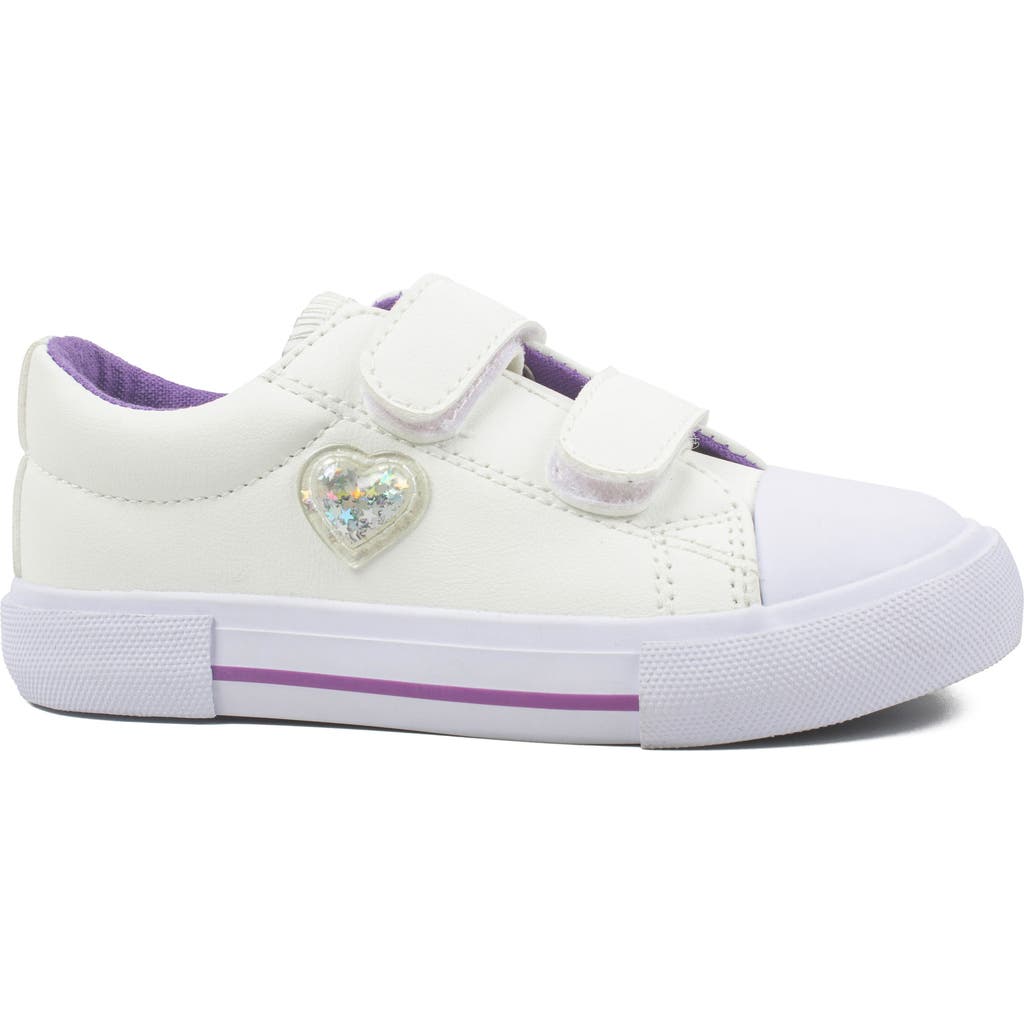 Emma New York Kids' Heart Low Top Sneaker