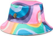 Kurt Geiger London Wave Print Bucket Hat