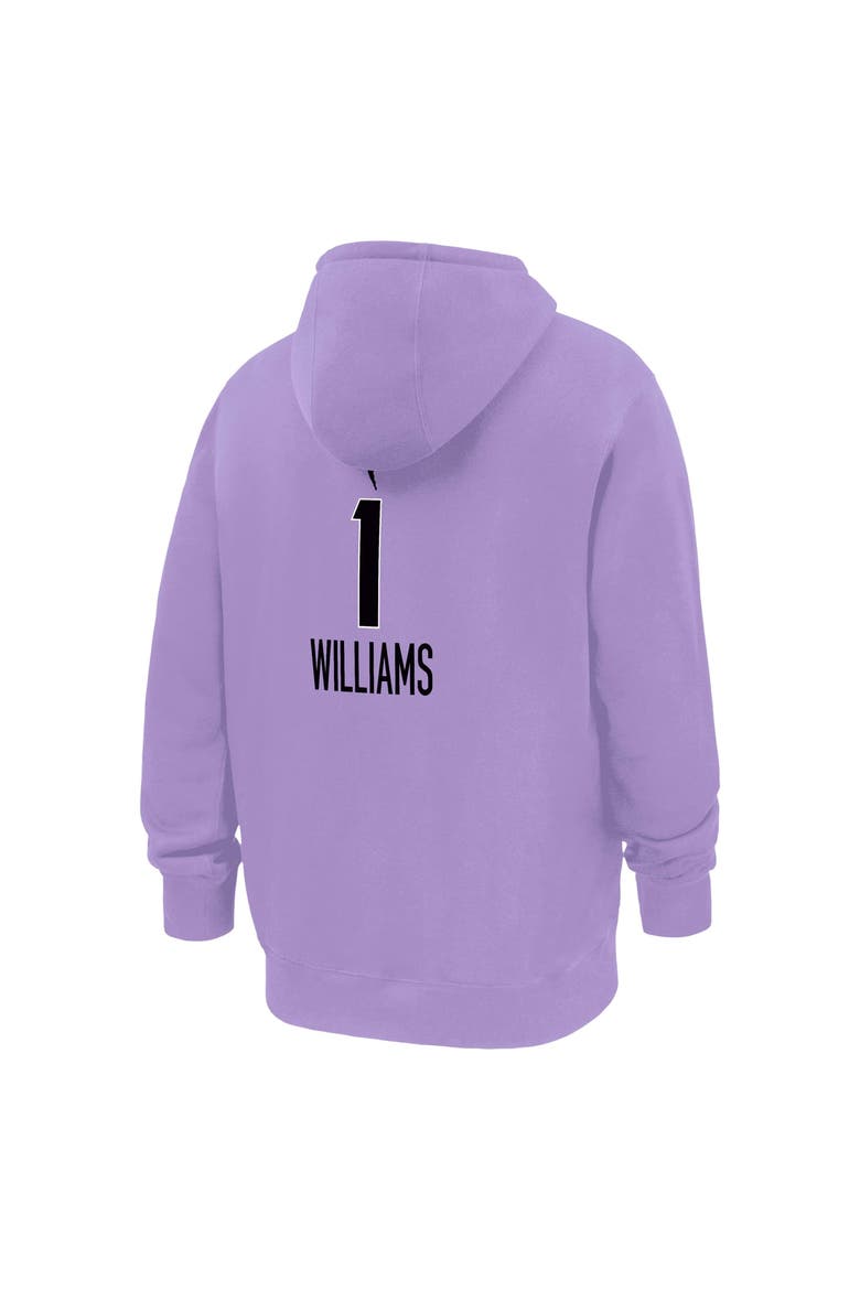 Men's Nike Gabby Williams Lavender Golden State Valkyries Explorer Edition Name & Number Hoodie, Alternate, color, Lavender