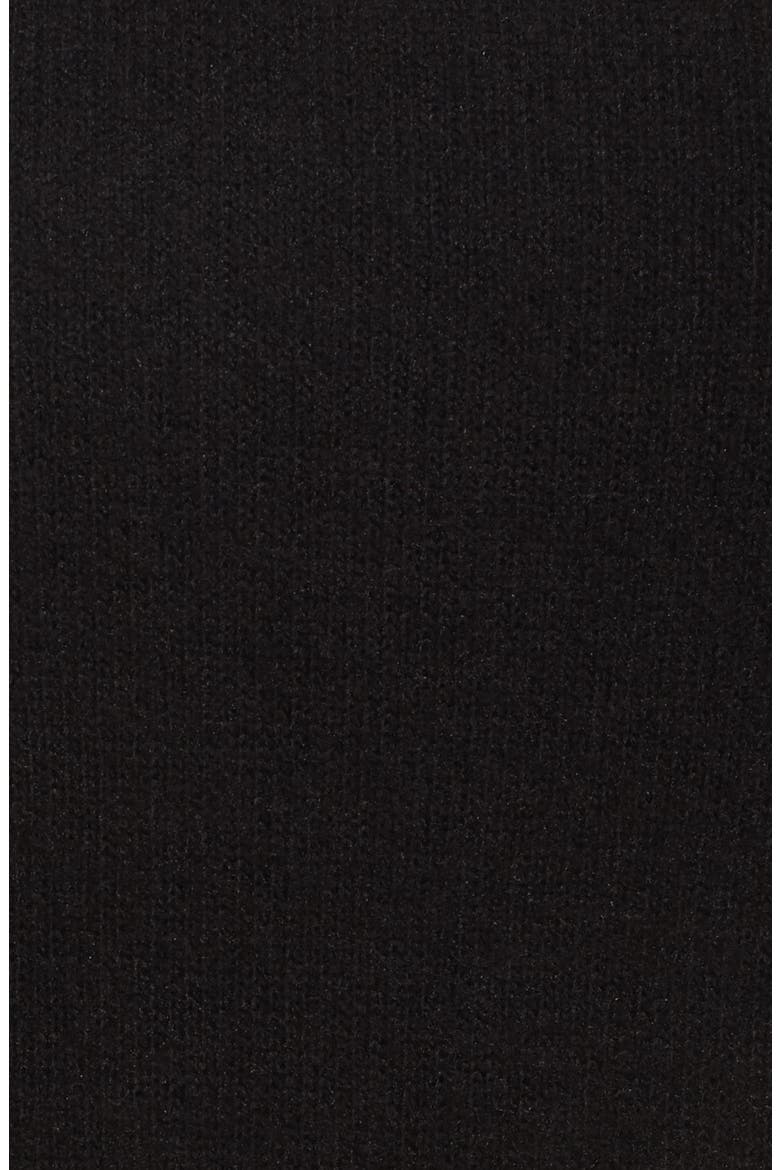 Hooded Knit Tunic, Alternate, color, BLACK