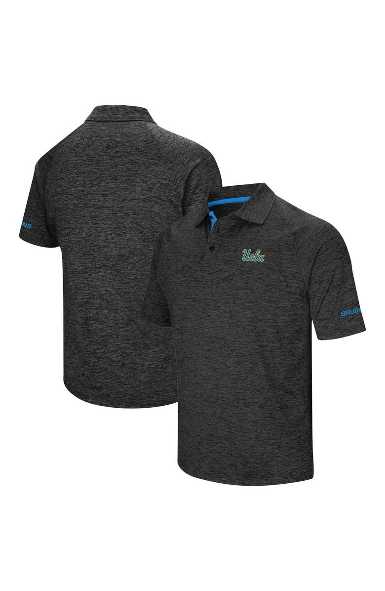 COLOSSEUM Men's Colosseum Black UCLA Bruins Big & Tall Down Swing Polo, Main, color, Black